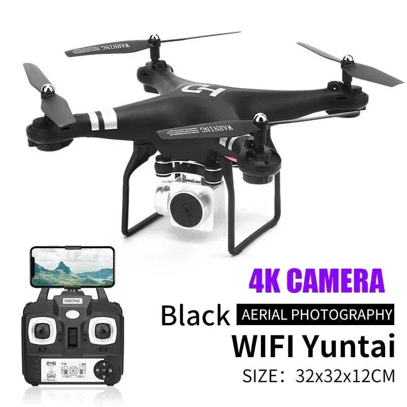HD 4K FPV RC Drone Real Time Video Altitude Return - ToylandEU