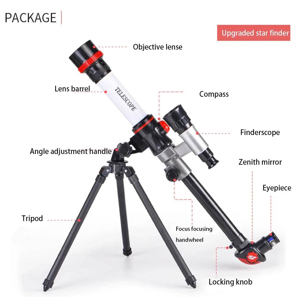 HD Astronomical Telescope 90X Magnification For Stargazing - ToylandEU