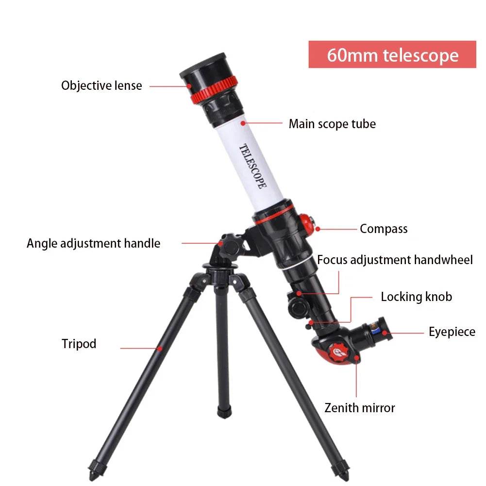 HD Astronomical Telescope 90X Magnification For Stargazing - ToylandEU