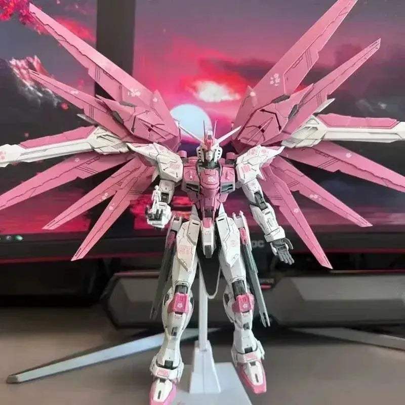 HG 1/144 ZGMF-X10A Freshman Freedom Mecha Assembly Model Action Figures Cherry Blossom - ToylandEU