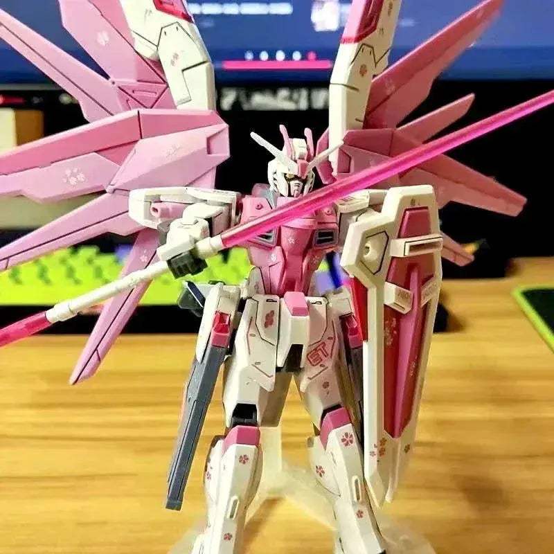 HG 1/144 ZGMF-X10A Freshman Freedom Mecha Assembly Model Action Figures Cherry Blossom - ToylandEU