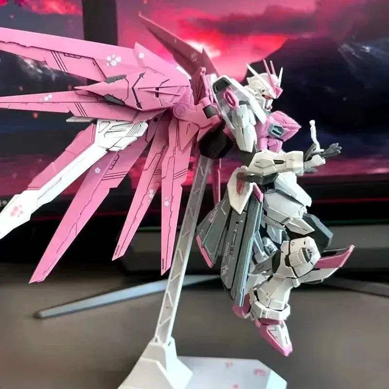 HG 1/144 ZGMF-X10A Freshman Freedom Mecha Assembly Model Action Figures Cherry Blossom - ToylandEU