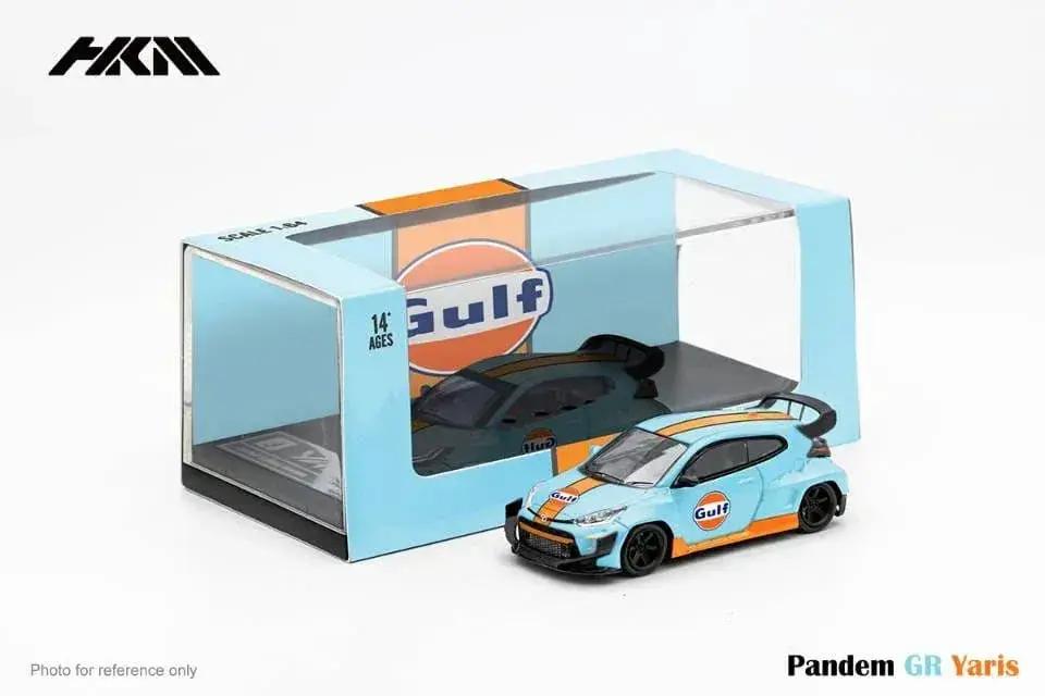 HKM Model Toyota Yaris GR GULF 1:64 - ToylandEU