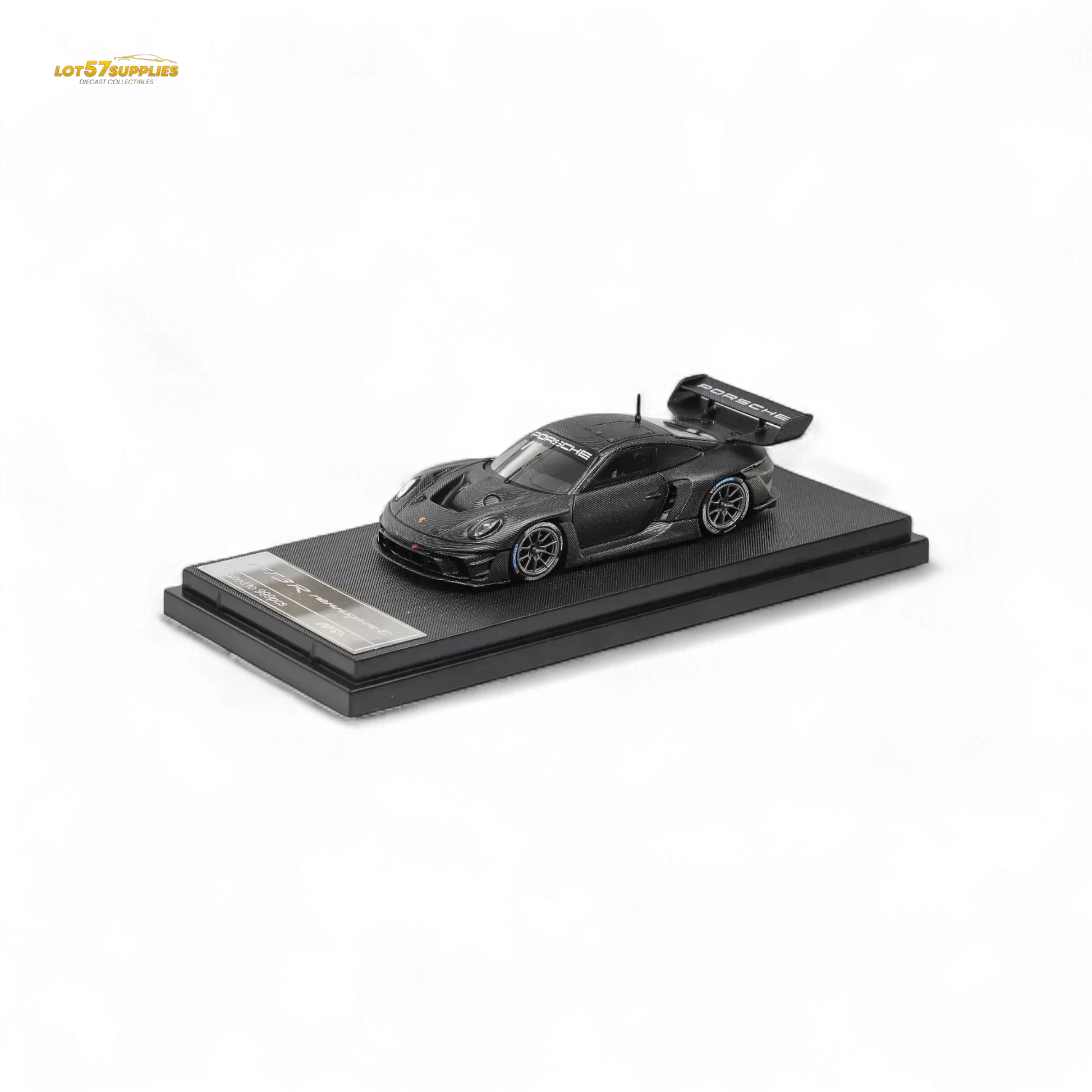 HKM 911 (992) GT3 R Rennsport - Full Carbon Black 1:64 - ToylandEU