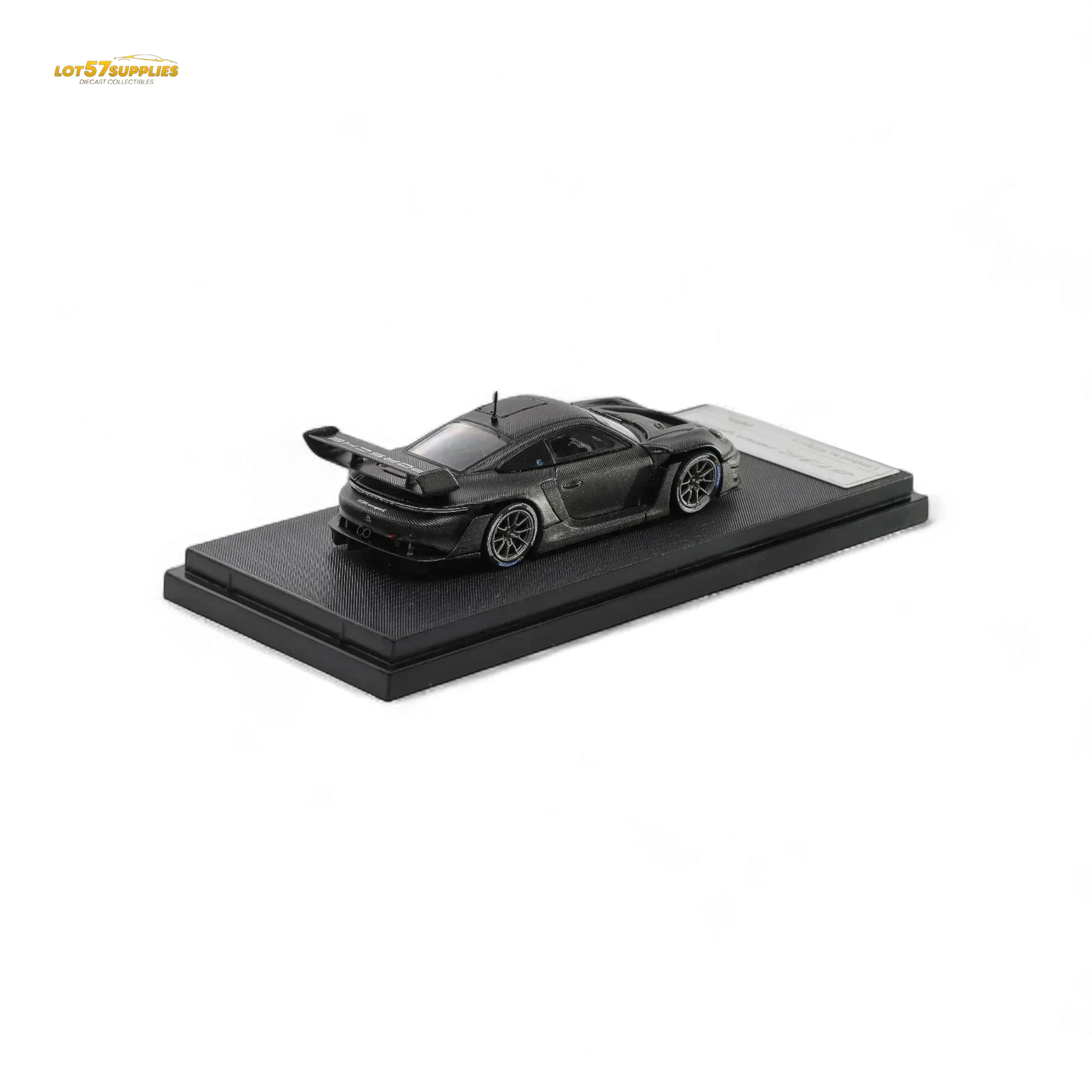 HKM 911 (992) GT3 R Rennsport - Full Carbon Black 1:64 - ToylandEU