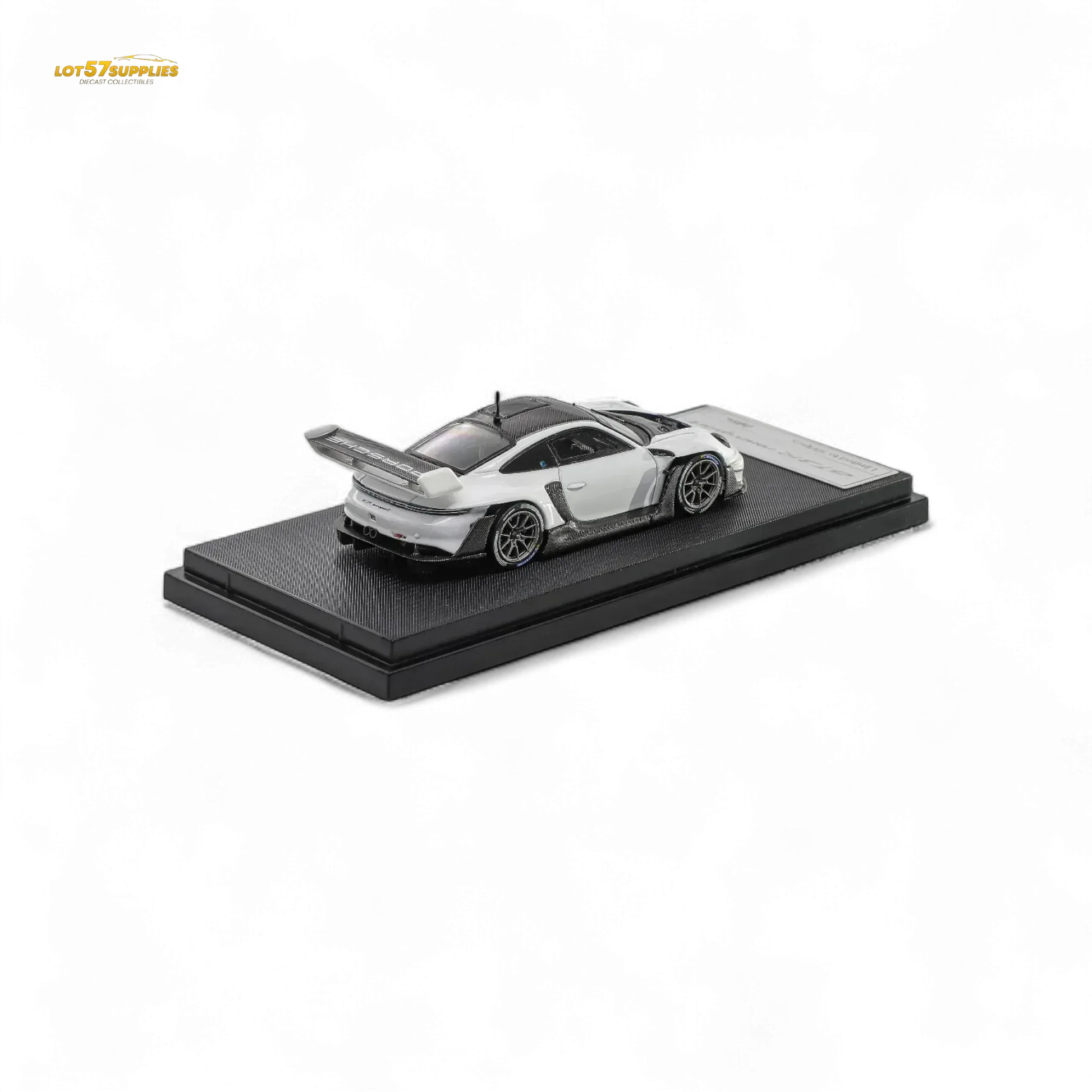 HKM 911 (992) GT3 R Rennsport - White/Carbon Hood 1:64 - ToylandEU