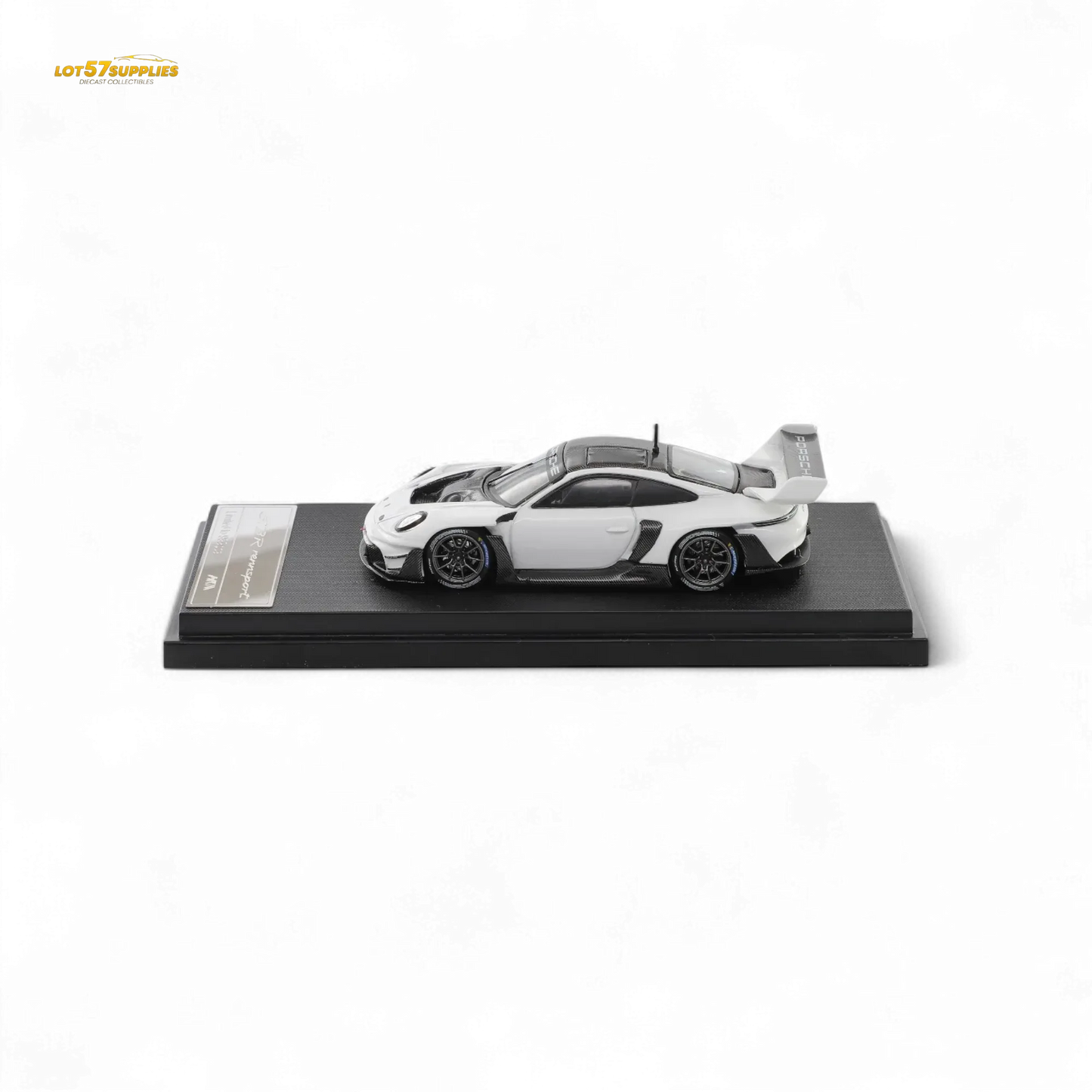 HKM 911 (992) GT3 R Rennsport - White/Carbon Hood 1:64 - ToylandEU