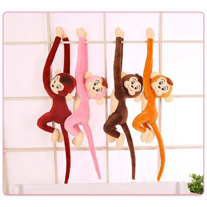 Adorable 65CM Kawaii Long Arm Monkey Plush - Perfect for Cuddles & Decor!