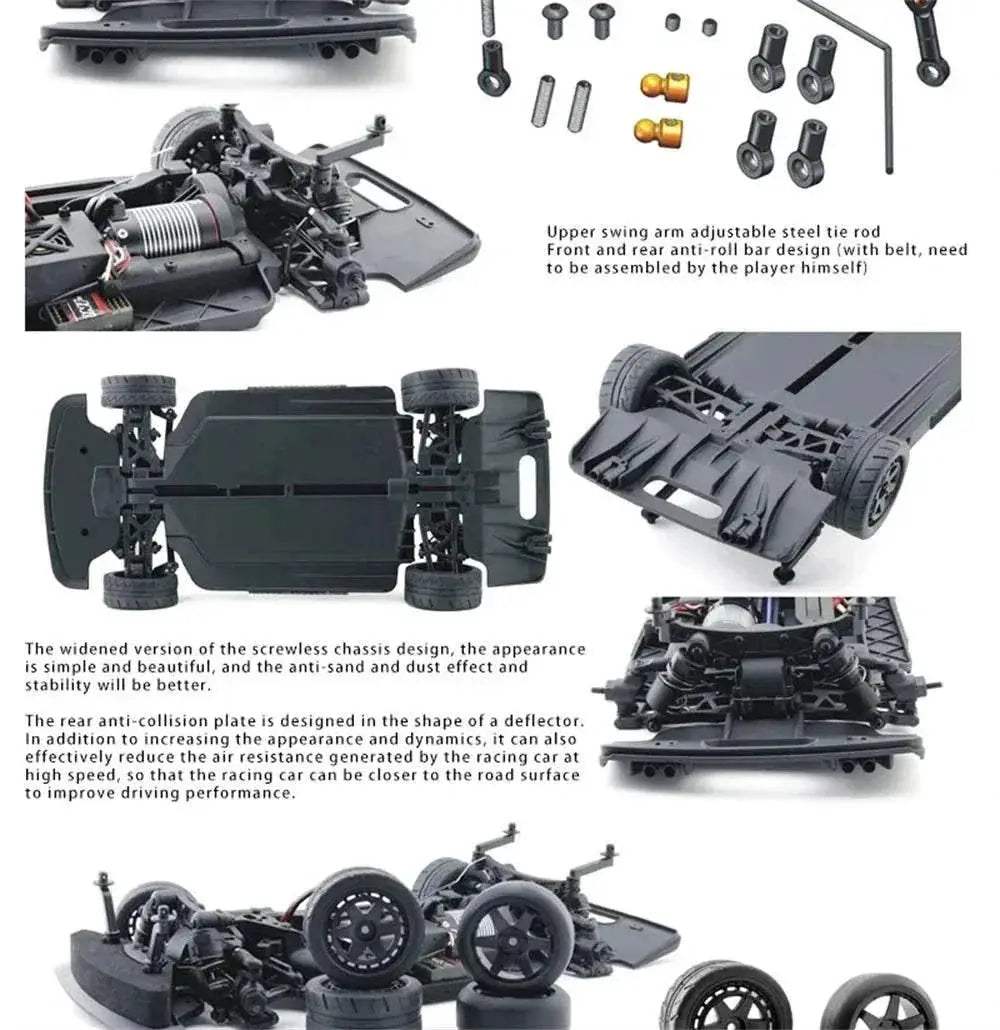  HNR H9802 PNTHER 1/10 2.4G Brushless RC Car Drift Toys -  ToylandEU™