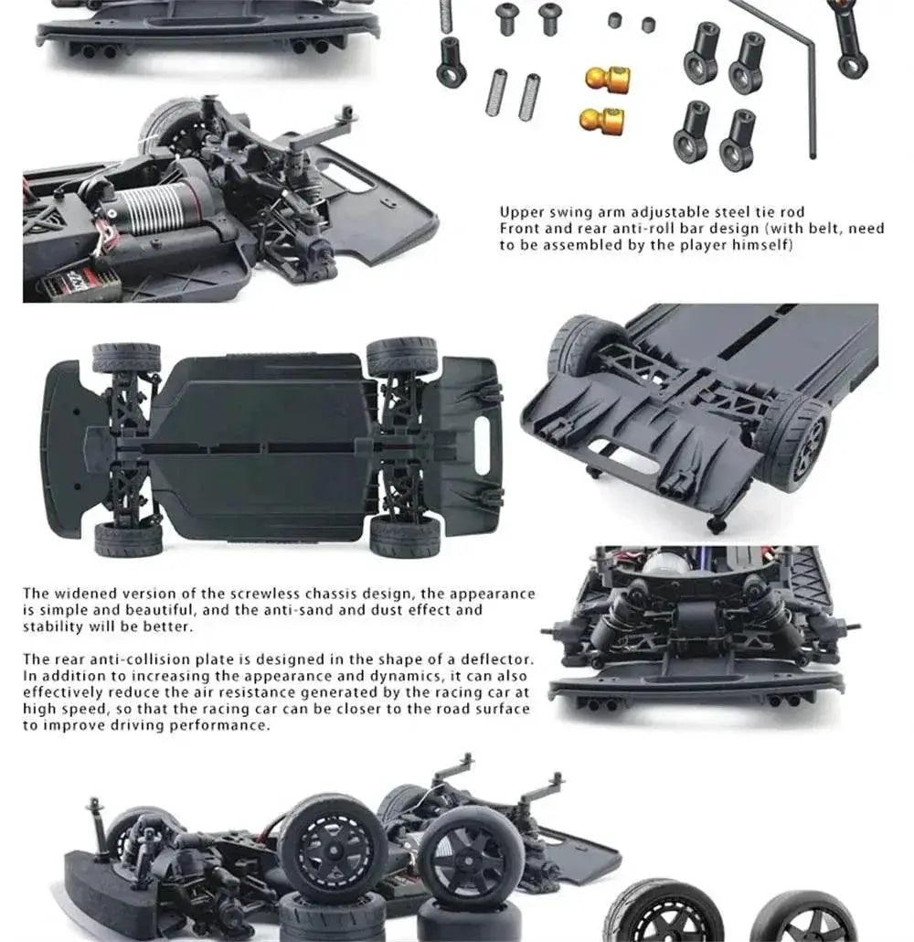  HNR H9802 PNTHER 1/10 2.4G Brushless RC Car Drift Toys -  ToylandEU™
