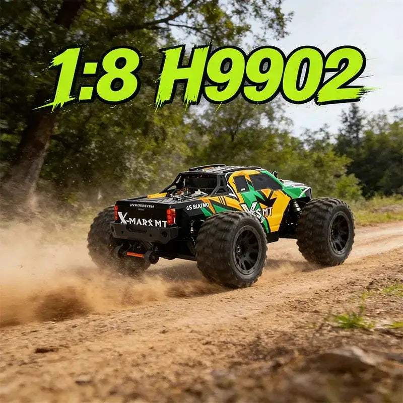 HNR H9902 1To8 Scale Brushless RC Monster Truck 4WD Offroad - ToylandEU