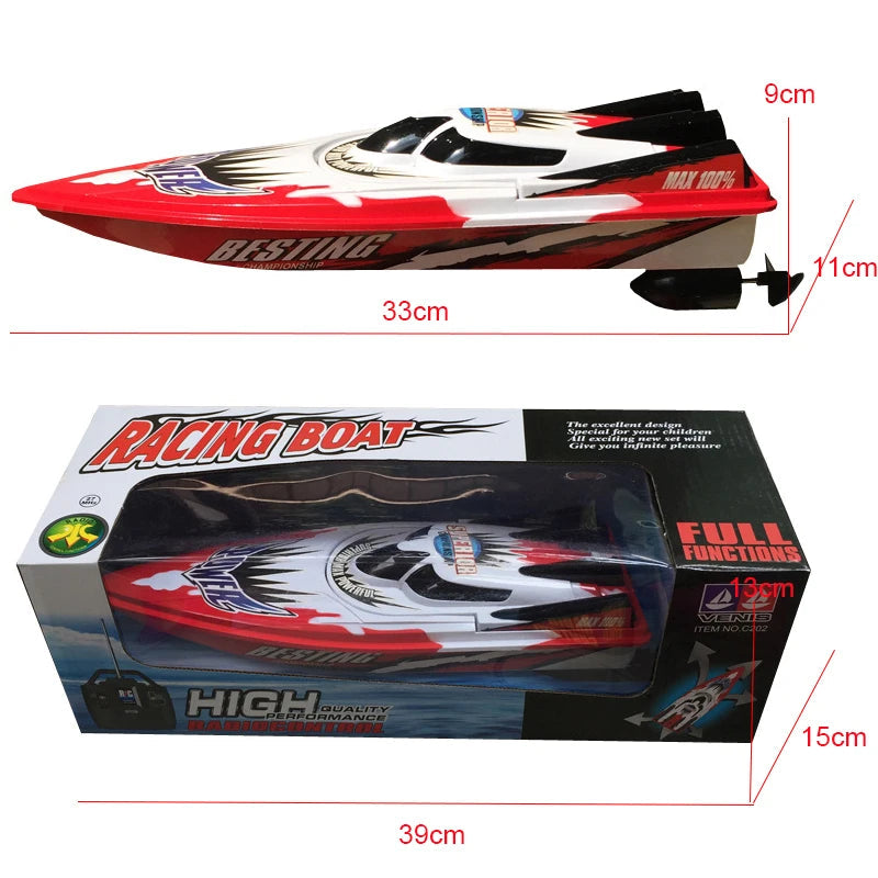 High-Speed RC Boat for Summer Water Fun - ToylandEU