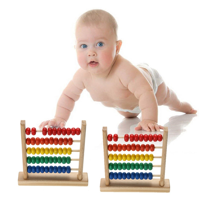 Wooden Abacus Math Learning Toy for Kids - Montessori Educational Toy - ToylandEU