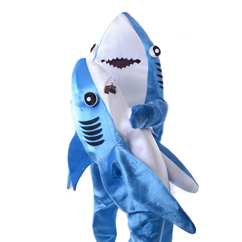 3D Shark Costume Costume for All Ages - Halloween & Cosplay Fun!