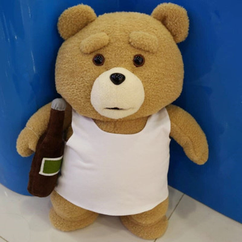 Ted 2 Plush Toy with Apron - 45cm Movie-Inspired Soft Stuffed Animal for Kids 7+ Years Toyland EU Toyland EU