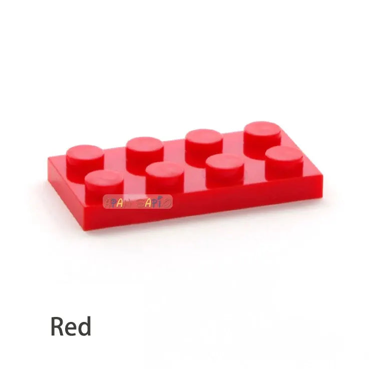 300pcs DIY Building Blocks Thin Figure Bricks 2x4 Dots Educational Creative Plastic Toys for Children Size Compatible With 3020 - ToylandEU