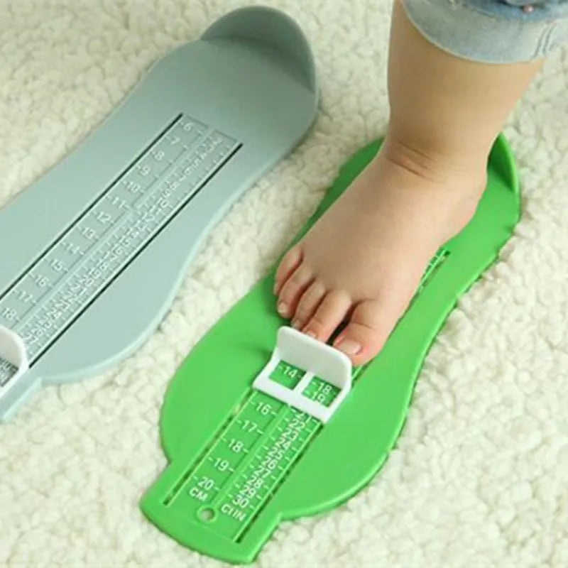 Baby and Toddler Shoe Size Measuring Tool with Foot Gauge for Kids - ToylandEU