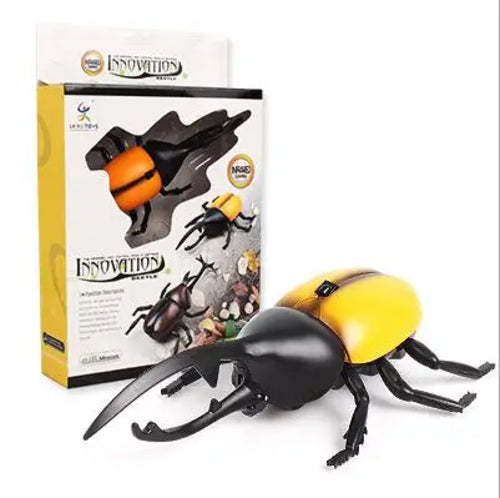 Lighting Infrared RC Beetle Simulative Remote Control Animal Electric ToylandEU.com Toyland EU