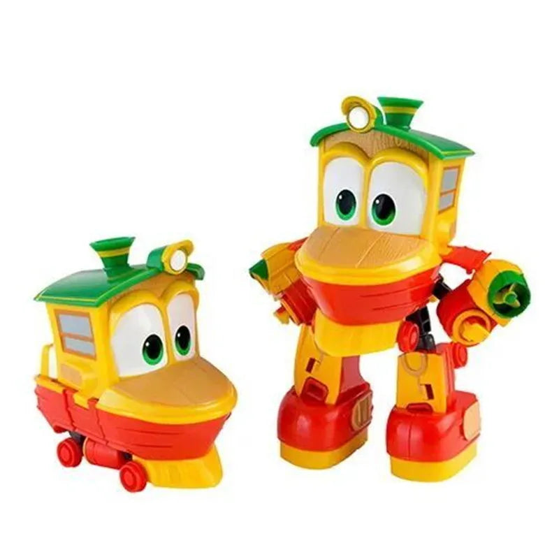 4pcs/set 8cm Kay Alf Dynamic Train Family adaptable Robot Trains - ToylandEU