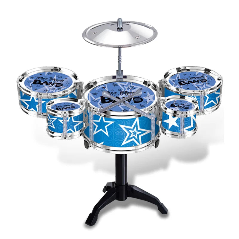 Mini Jazz Drum Set Musical Toy for Young Children - ToylandEU