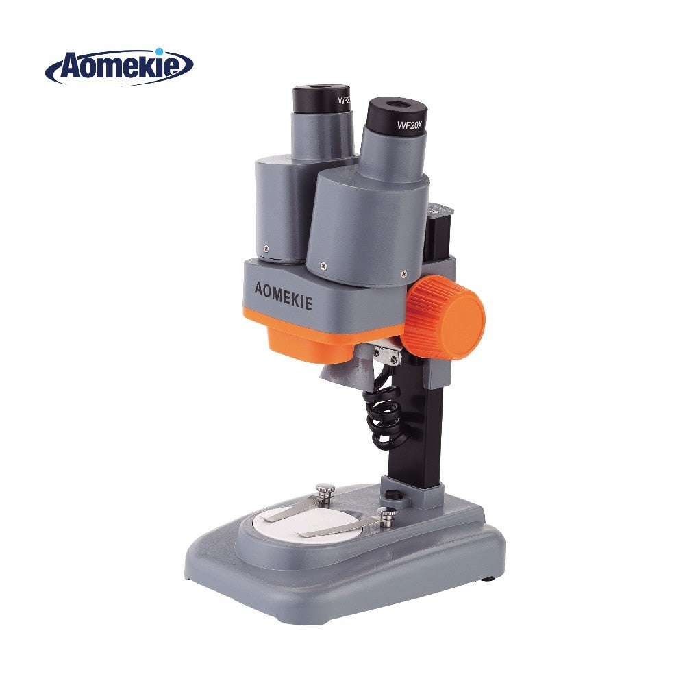 AOMEKIE 40X Binocular Stereo Microscope for Kids Science Education and Phone Repair - ToylandEU