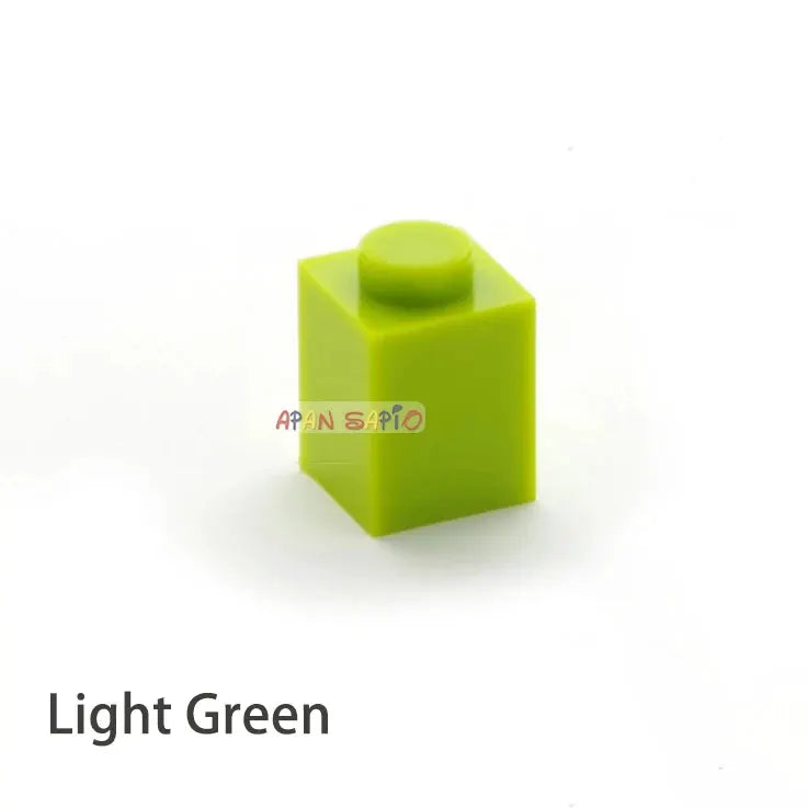 1000pcs 1x1 Dots DIY Building Blocks Thick Figures Bricks Educational Size Compatible With 3005 Plastic Toys for Children - ToylandEU