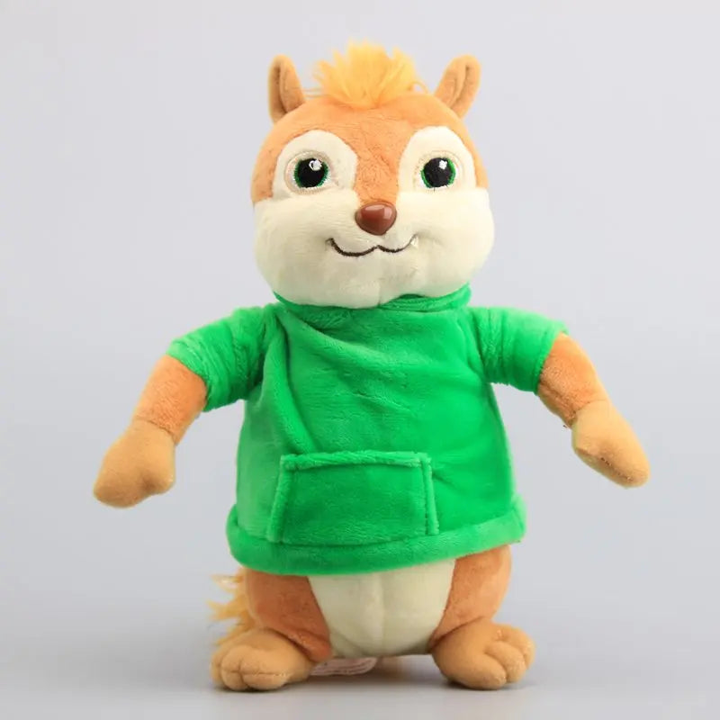 Kawaii Fluffy Alvin and the Chipmunks Halloween Plush Toys - 22cm / 9 inch - ToylandEU