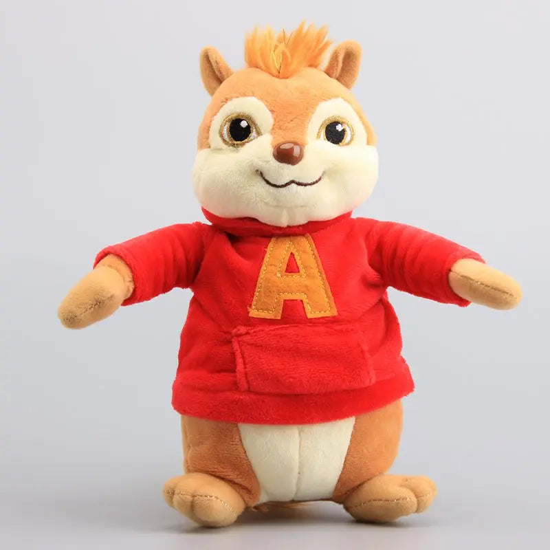 Kawaii Fluffy Alvin and the Chipmunks Halloween Plush Toys - 22cm / 9 inch - ToylandEU