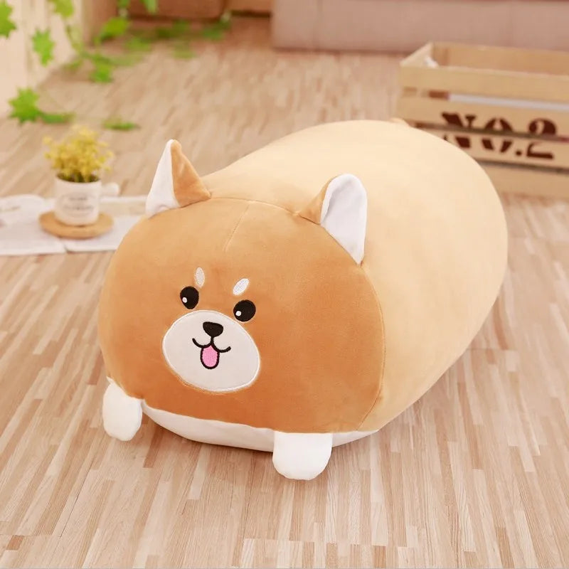 Plush Pillow Toy | Cat, Dog, Penguin, Pig, Frog | PP Cotton Filling