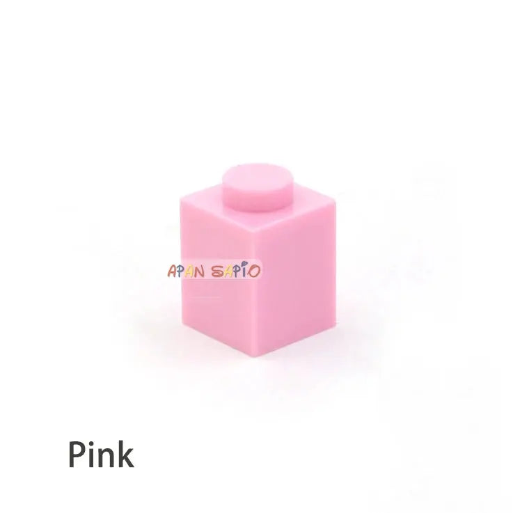 1000pcs 1x1 Dots DIY Building Blocks Thick Figures Bricks Educational Size Compatible With 3005 Plastic Toys for Children - ToylandEU