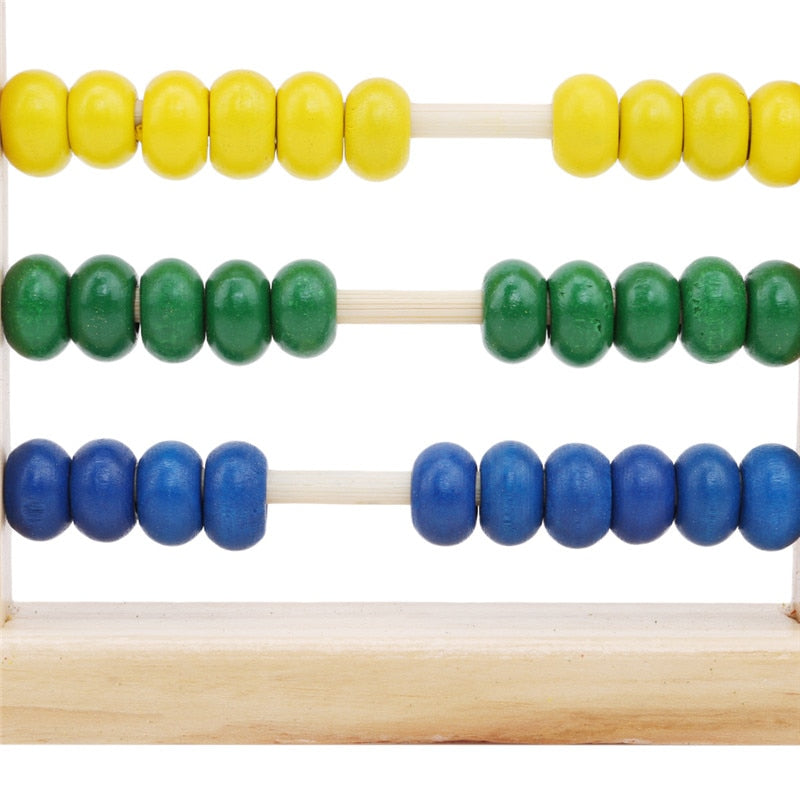 Wooden Abacus Math Learning Toy for Kids - Montessori Educational Toy - ToylandEU