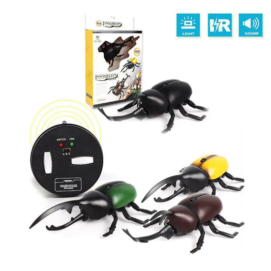 Lighting Infrared RC Beetle Simulative Remote Control Animal Electric - ToylandEU