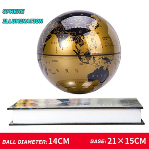 Magnetic Levitation 360°Rotate Globe with Touch Switch and Flying Saucer Shape ToylandEU.com Toyland EU