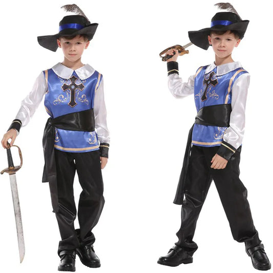 Royal Knight Crusader Costume Set for Kids - Perfect for Halloween & More!