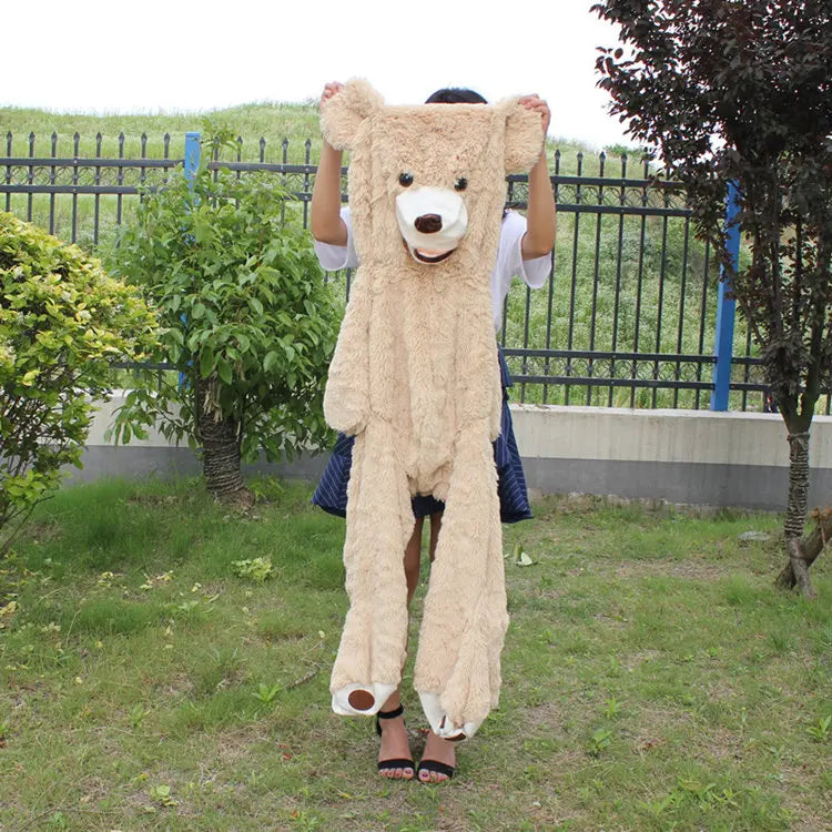 [ Funny ] 130cm Huge big America bear Stuffed animal teddy bear cover - ToylandEU