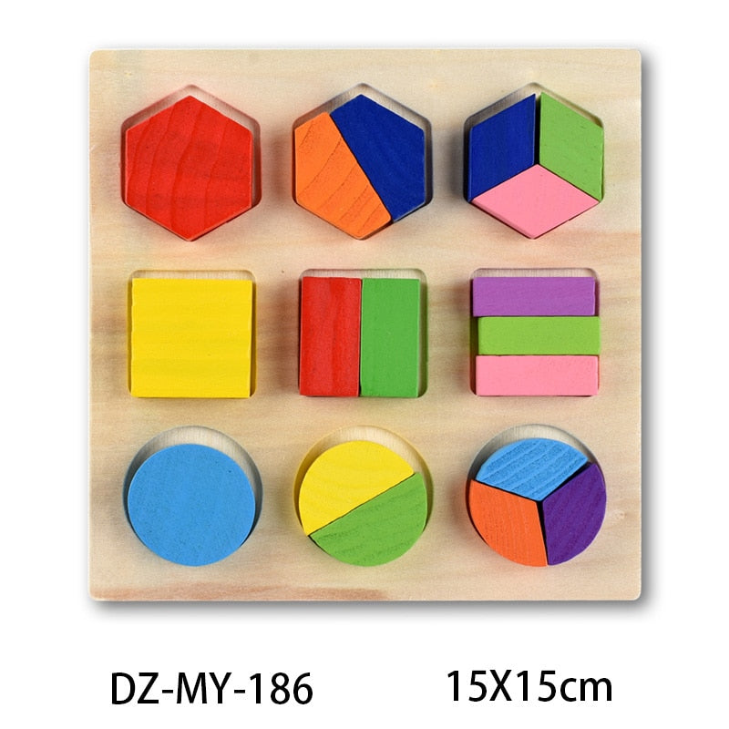 Educational 3D Wooden Puzzle Toy for Kids Toyland EU Toyland EU