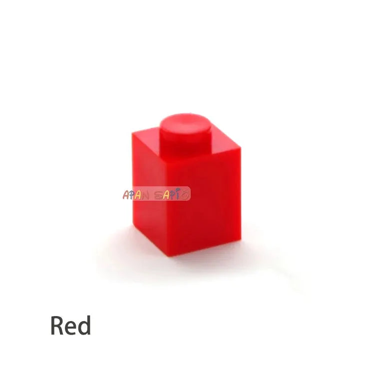 1000pcs 1x1 Dots DIY Building Blocks Thick Figures Bricks Educational Size Compatible With 3005 Plastic Toys for Children - ToylandEU