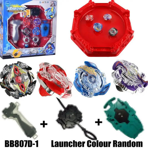 B-X TOUPIE BURST BEYBLADE 4pcs/Set Spinning Top 4D Set Arena Metal ToylandEU.com Toyland EU