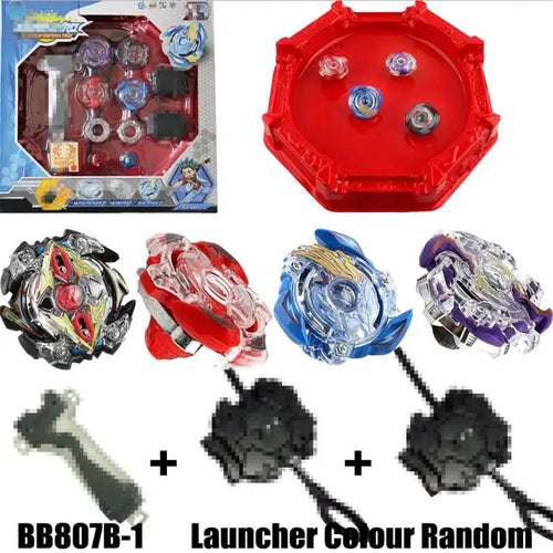 B-X TOUPIE BURST BEYBLADE 4pcs/Set Spinning Top 4D Set Arena Metal ToylandEU.com Toyland EU