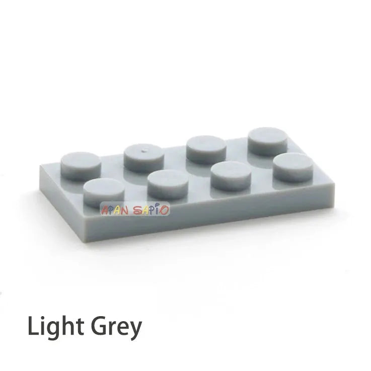 300pcs DIY Building Blocks Thin Figure Bricks 2x4 Dots Educational Creative Plastic Toys for Children Size Compatible With 3020 - ToylandEU