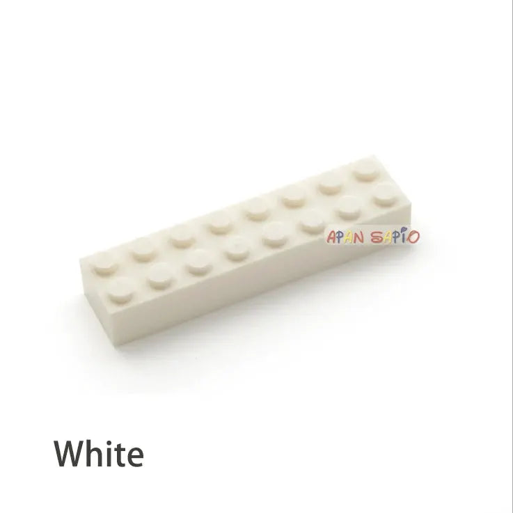 100pcs Thick 2x8 DIY Building Blocks Educational Creative Toys for Children Figures Plastic Bricks Compatible With 3007 Choice - ToylandEU