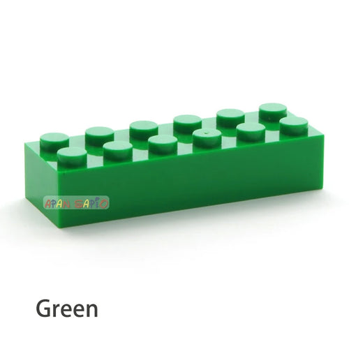 20pcs Educational Building Blocks: Thick Figures Bricks 2x6 Dots DIY Kit ToylandEU.com Toyland EU