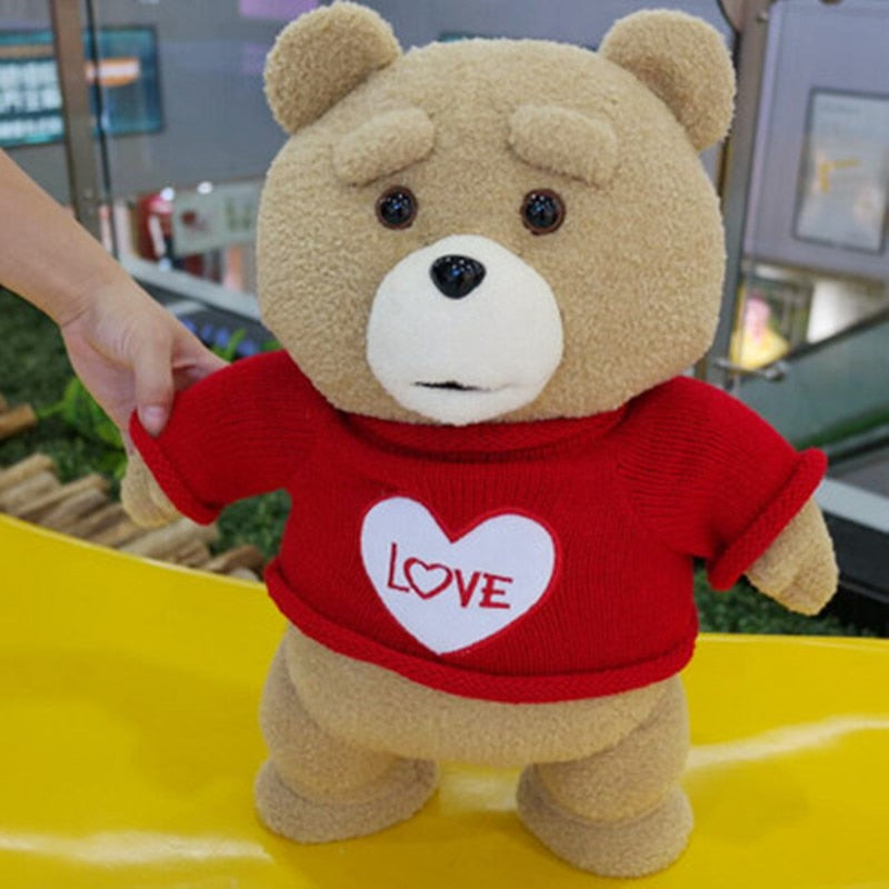 Ted 2 Plush Toy with Apron - 45cm Movie-Inspired Soft Stuffed Animal for Kids 7+ Years Toyland EU Toyland EU