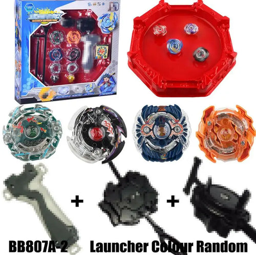 B-X TOUPIE BURST BEYBLADE 4pcs/Set Spinning Top 4D Set Arena Metal ToylandEU.com Toyland EU