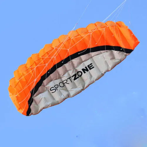 High-Quality 1.8m Dual Line Parafoil Parachute Kite Set with Handles and Bag - ToylandEU