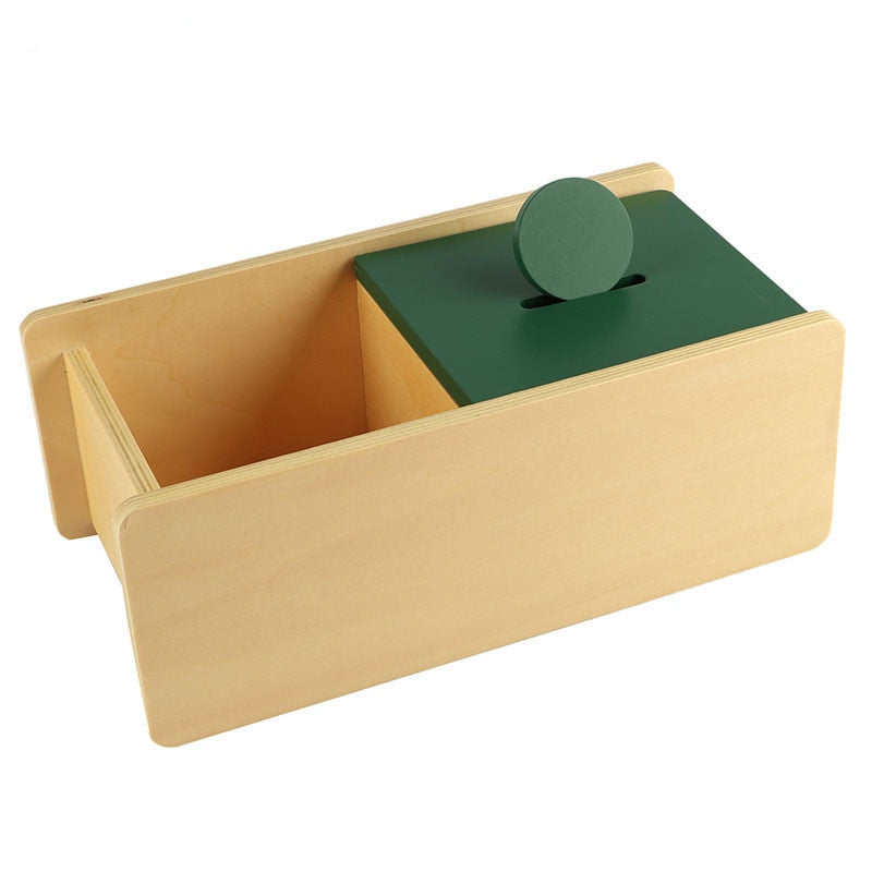 Kids Montessori Wooden Sensory Toy Box for Learning and Development Toyland EU