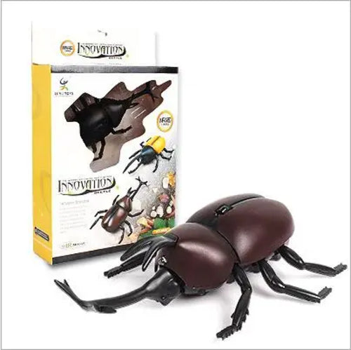 Lighting Infrared RC Beetle Simulative Remote Control Animal Electric ToylandEU.com Toyland EU