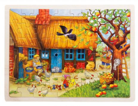 60-Piece 3D  Wooden Puzzle Set - Educational Toy for Children Toyland EU Toyland EU