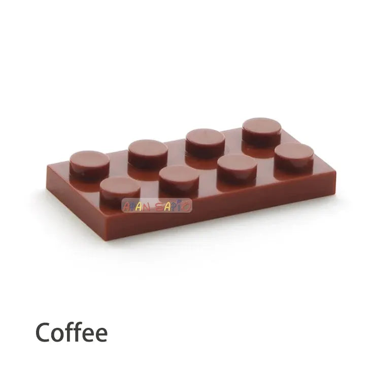 300pcs DIY Building Blocks Thin Figure Bricks 2x4 Dots Educational Creative Plastic Toys for Children Size Compatible With 3020 - ToylandEU
