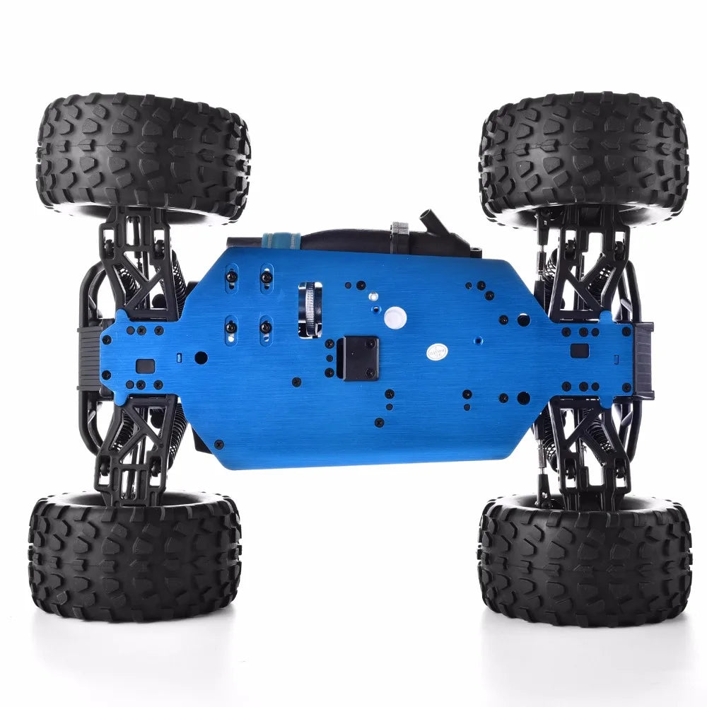 Nitro-Powered 1:10 Scale 4WD Off-Road RC Monster Truck Adventure